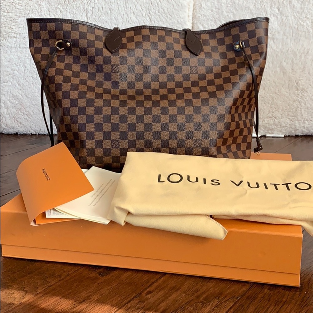 Louis Vuitton Damier Ebene Neverfull GM
